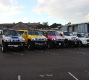 Jeep Limos and 4x4 Limos in Cardiff
