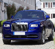 Rolls Royce Ghost - Blue Hire in Derbyshire
