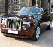 Rolls Royce Phantom - Royal Burgundy Hire in Cardiff
